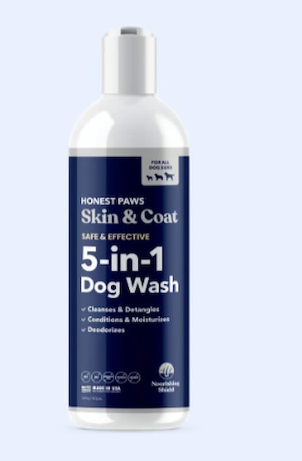 Honest Paws moisturizing dog shampoo